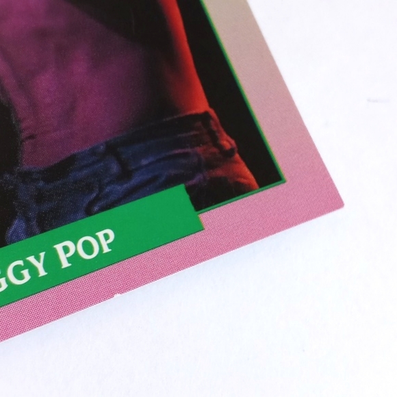 Rare 1991 Iggy Pop Trading/ Collectors Rock Cards Set of 2 - Picture 5 of 10